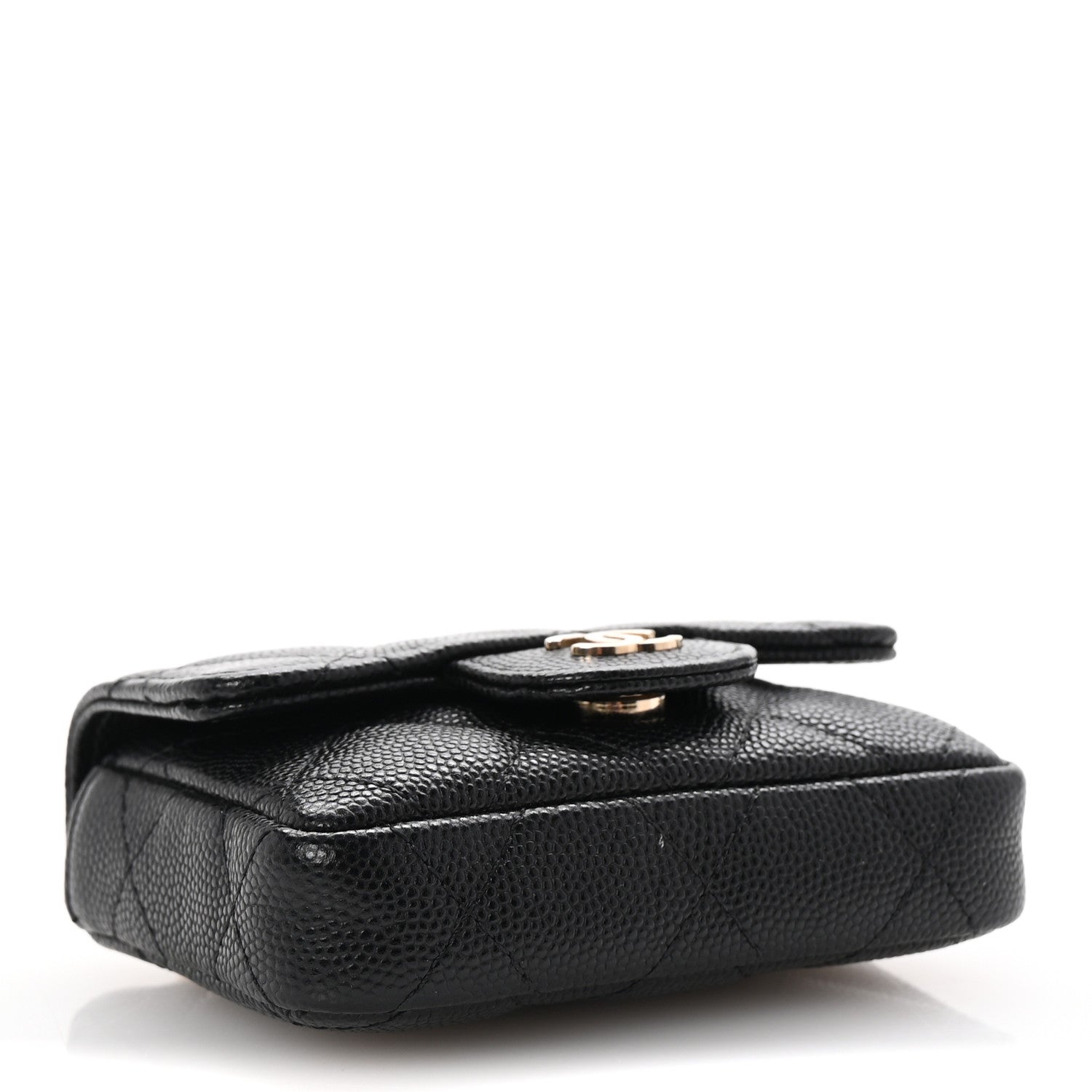 Chanel Caviar Quilted Mini Chain Belt Bag Black 4 of 12