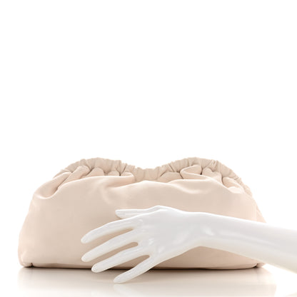 Mansur Gavriel Lambskin Cloud Clutch White 2 of 13