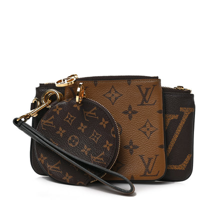 Louis Vuitton Reverse Monogram Giant Trio Pouch 1 of 6