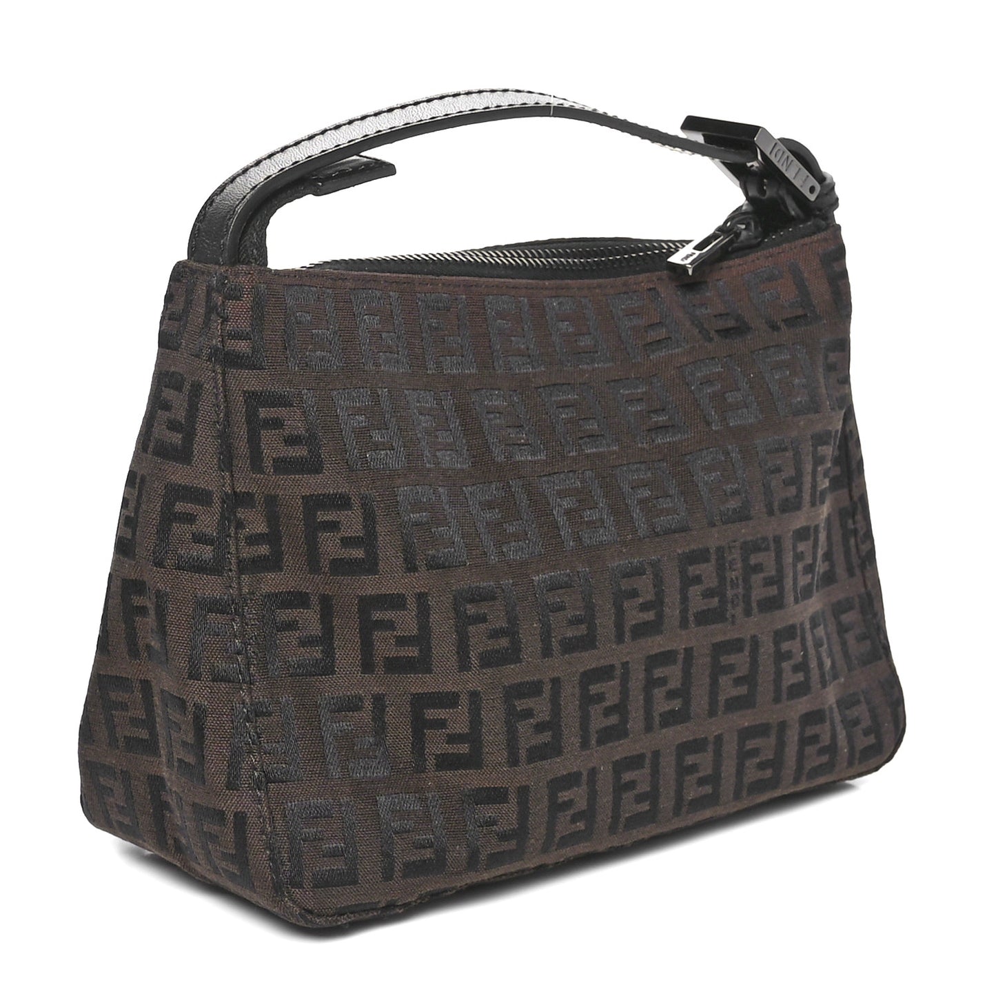 Zucchino Vitello Mini Pochette Moro Black