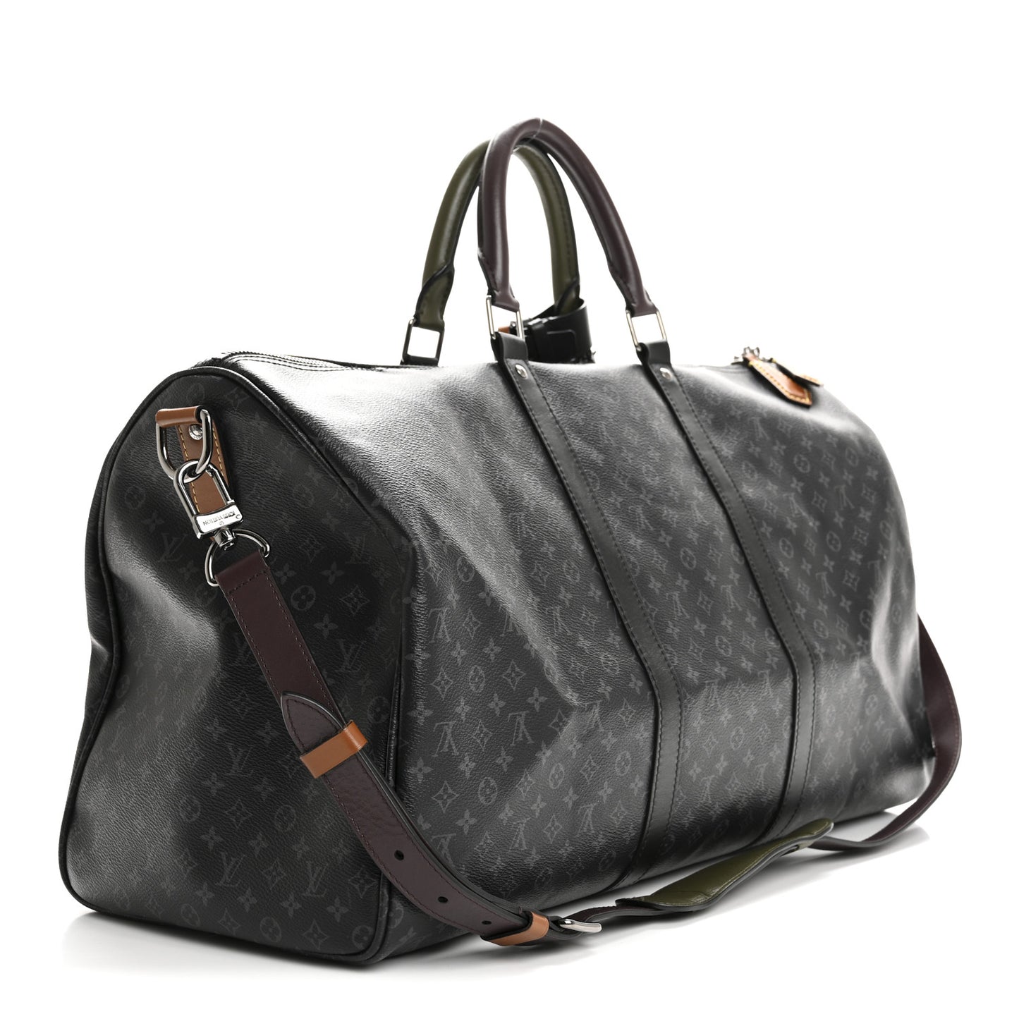Monogram Eclipse Patchwork Keepall Bandouliere 50