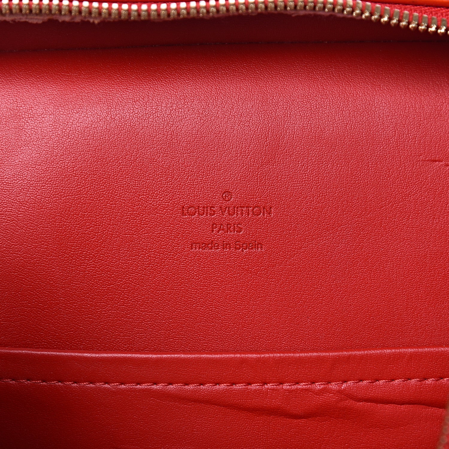Louis Vuitton Vernis Sutton Rouge 12 of 32