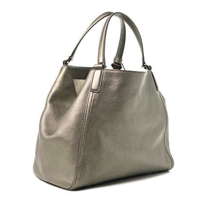 Gucci Metallic Cellarius Calfskin Medium Soho Shoulder Bag Sasso 3 of 10