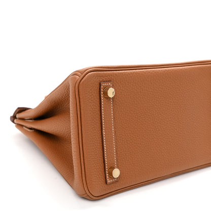 Hermes Togo Birkin 25  Gold 9 of 13