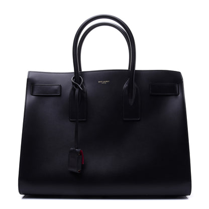 Saint Laurent Calfskin Large Sac De Jour Carryall Black 1 of 14