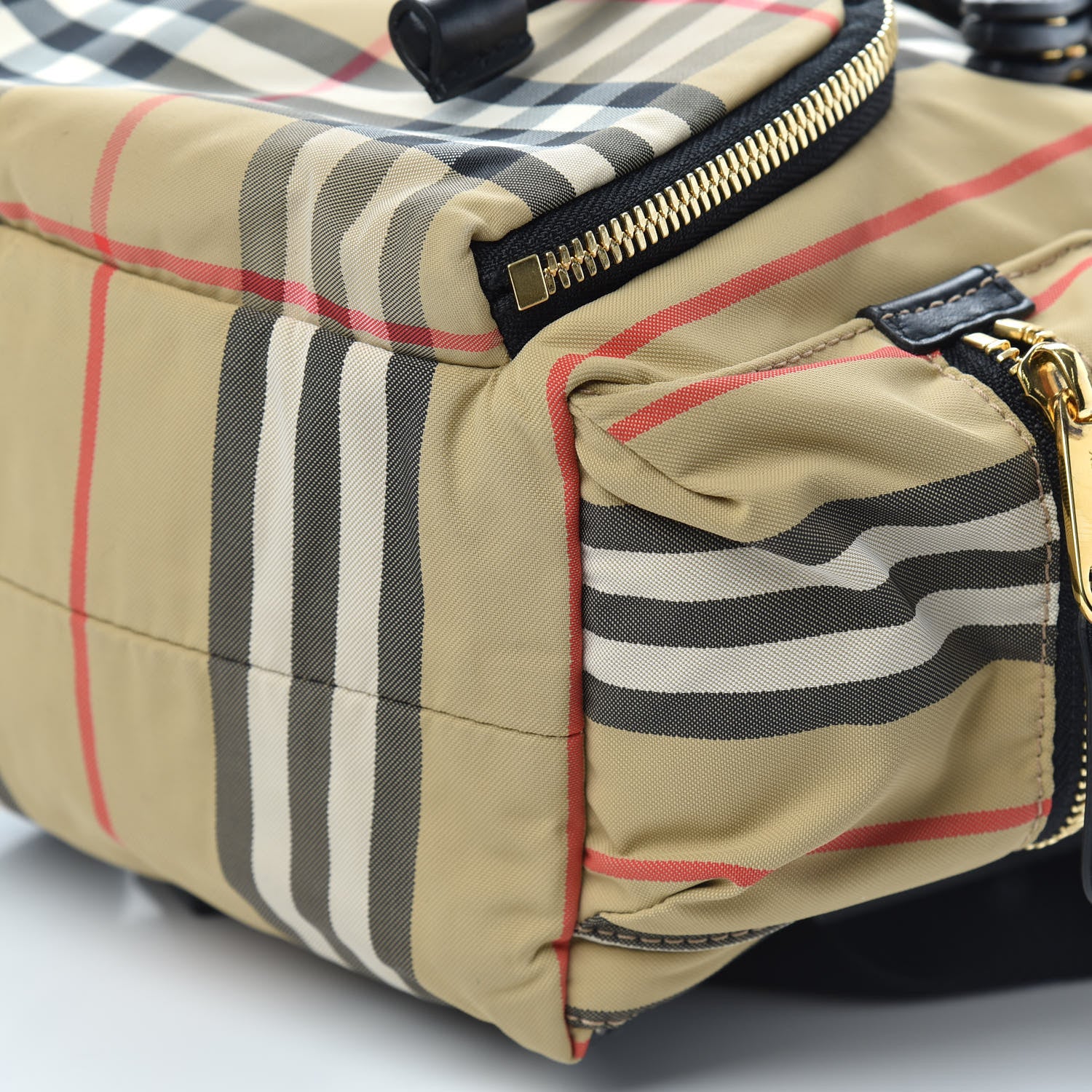 Burberry Vintage Check Small Rucksack Backpack Archive Beige 8 of 10