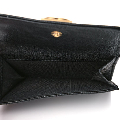 Chanel Caviar Quilted Small Boy Flap Wallet Black 6 of 11