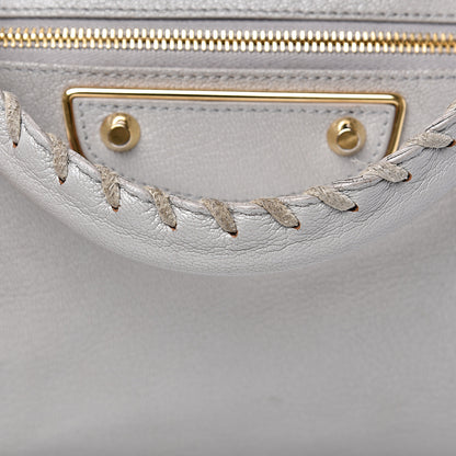 Balenciaga Chevre Gold Metallic Edge Hardware Town Gris Glace 17 of 19
