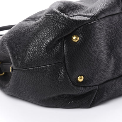 Prada Vitello Daino Tote Black 8 of 12