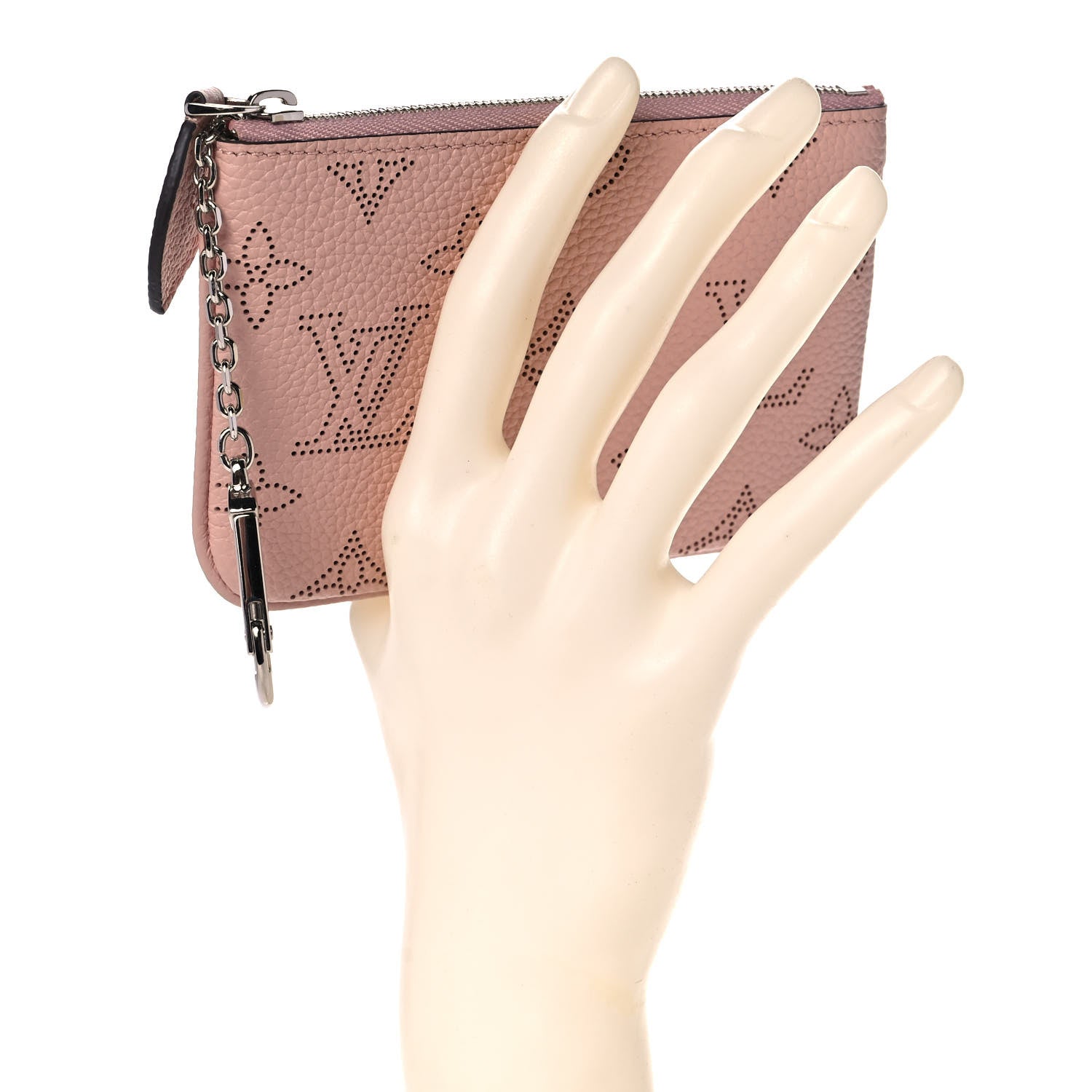 Louis Vuitton Mahina Key Pouch Magnolia 2 of 10