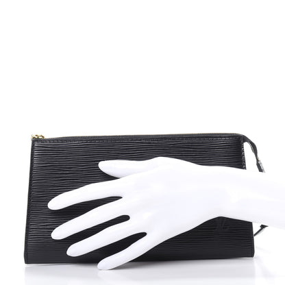 Louis Vuitton Epi Pochette Accessories 24 Black 2 of 8
