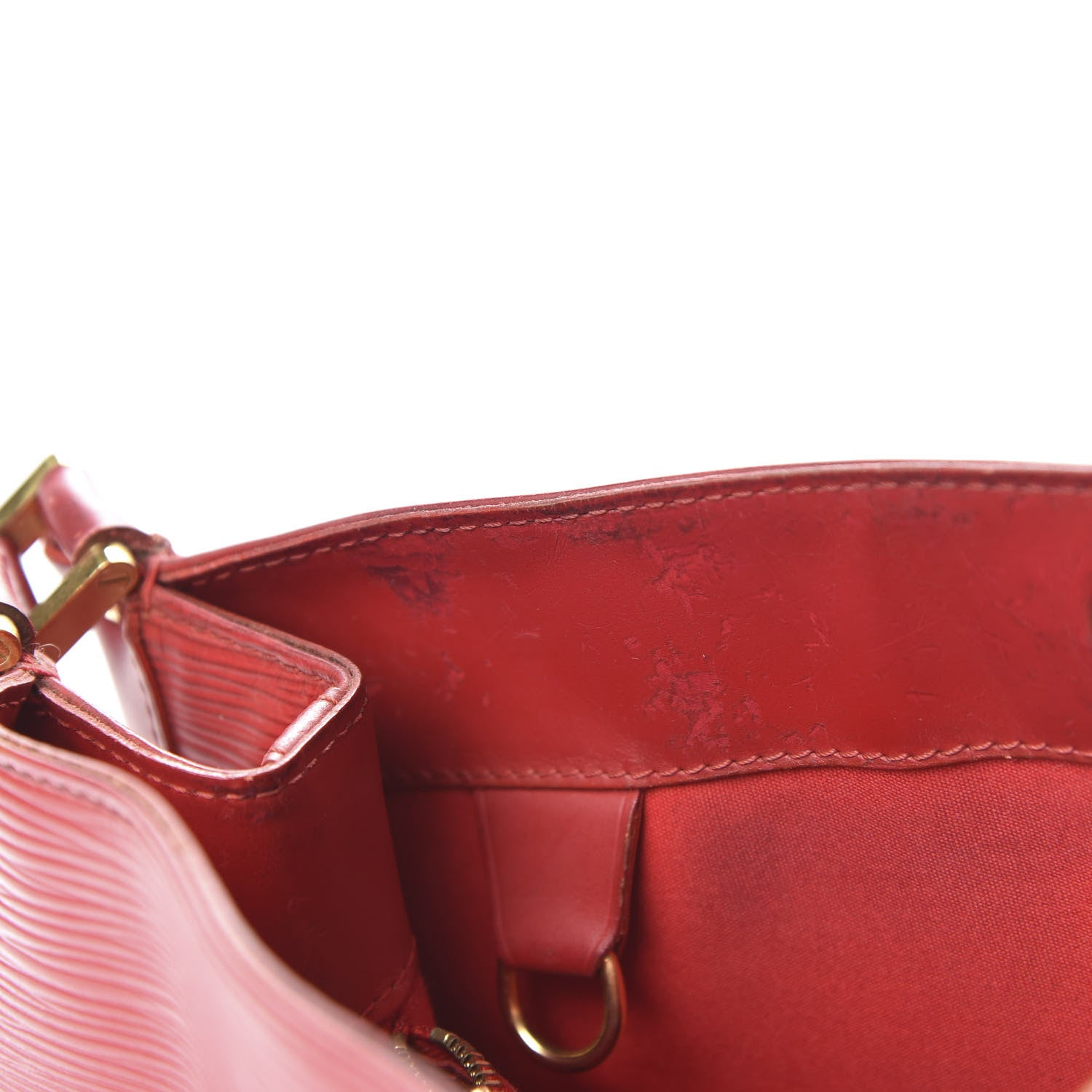 Louis Vuitton Epi Mandara MM Rouge 10 of 14