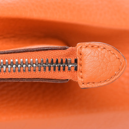 Hermes Taurillon Clemence Paris Bombay 37 Orange 11 of 24