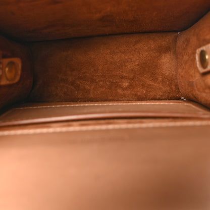Saint Laurent Smooth Calfskin North South Kaia Satchel Vintage Brown 5 of 10