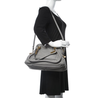Chloe Calfskin Medium Paraty Cashmere Grey 2 of 12