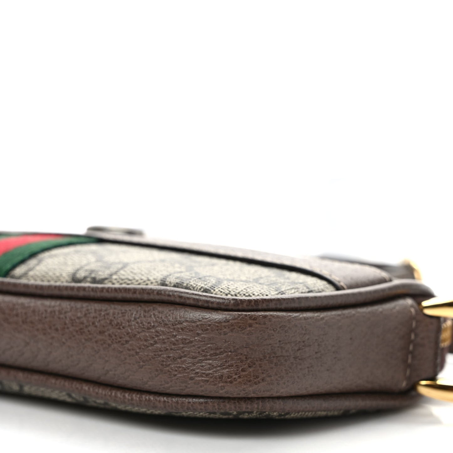 GG Supreme Monogram Web Mini Ophidia GG Bag Brown