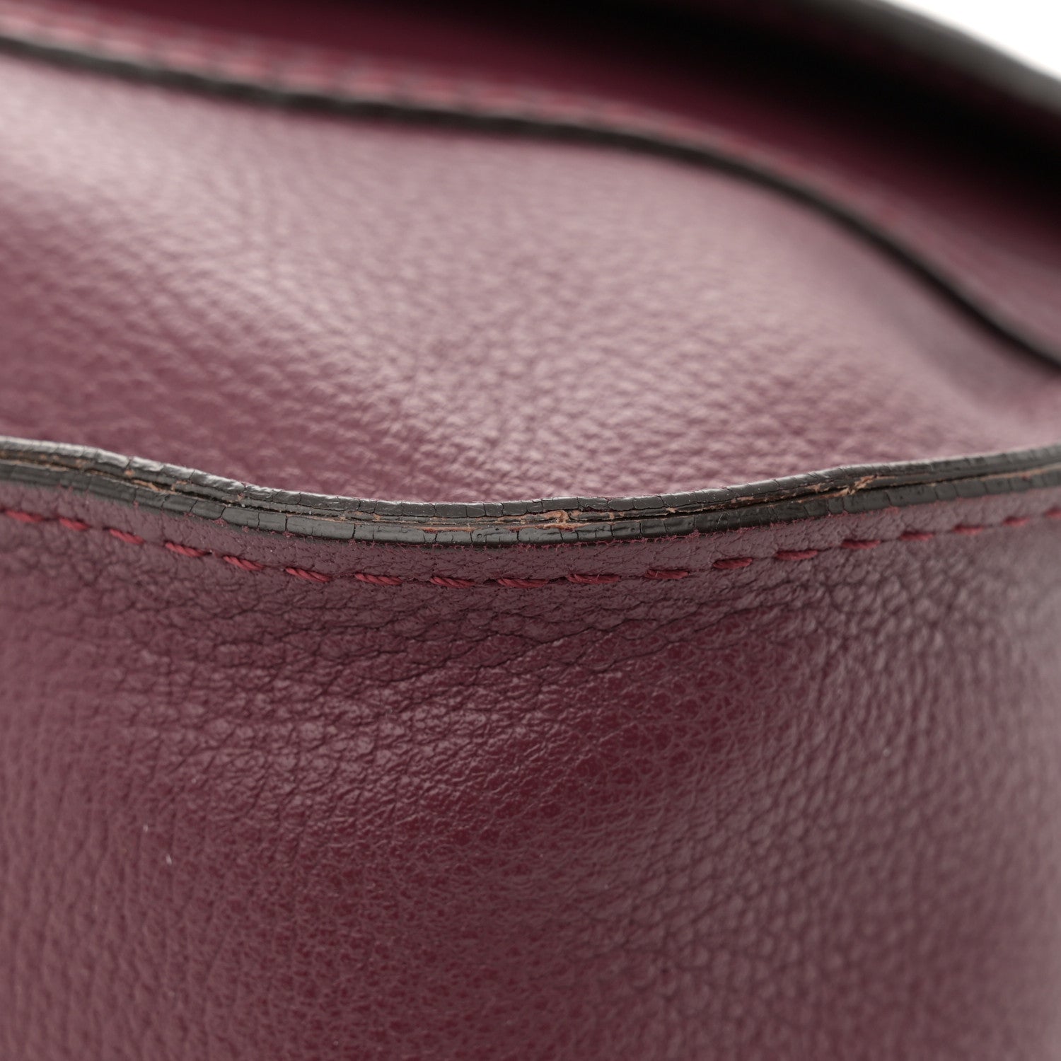 Chloe Calfskin Medium Marcie Satchel Wild Purple 13 of 16