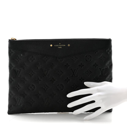 Louis Vuitton Empreinte Daily Pouch Black 2 of 6