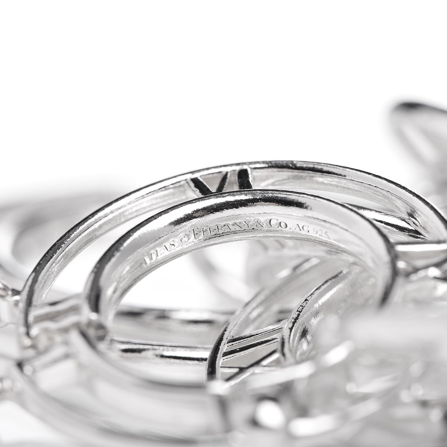 Tiffany Sterling Silver Atlas Link Bracelet 5 of 5