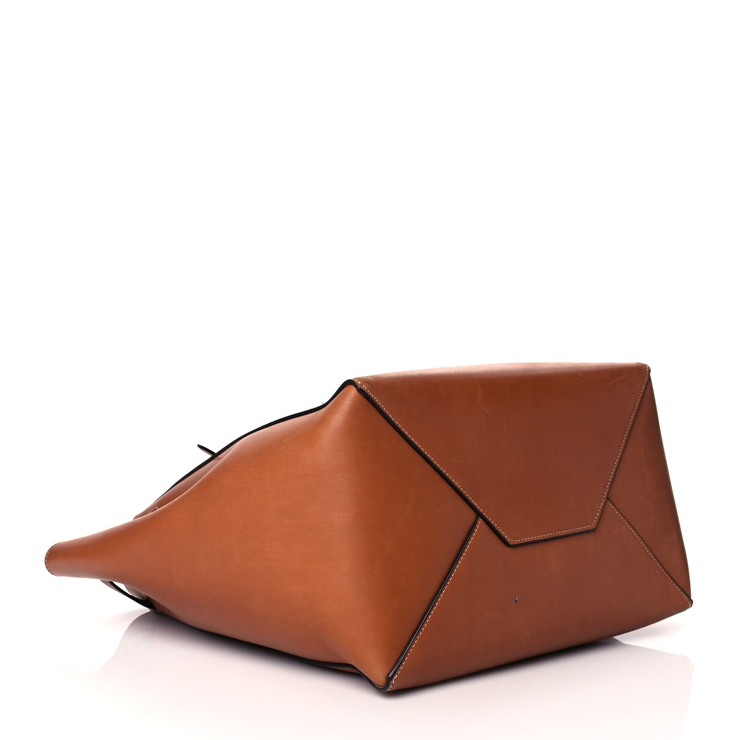 Smooth Calfskin Small Cabas Phantom Tan