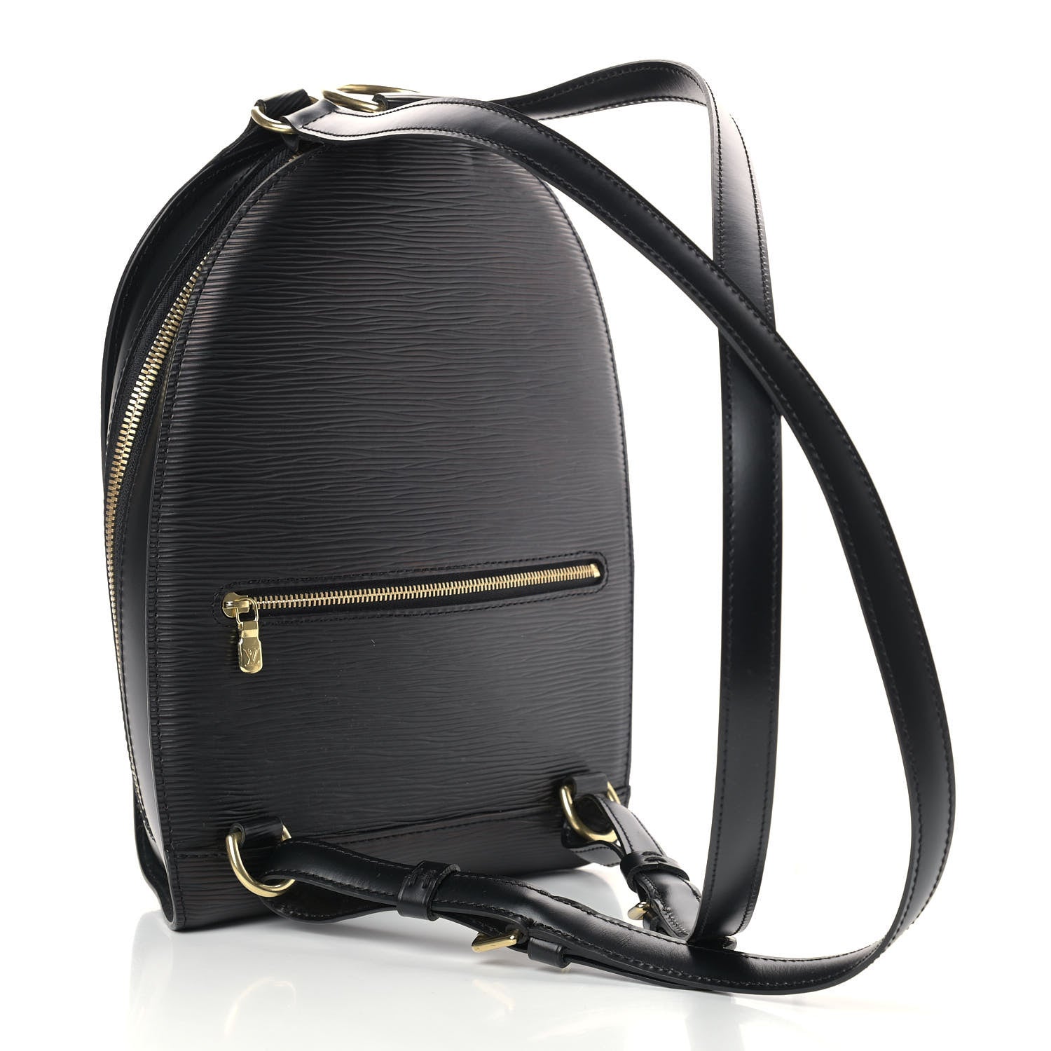 Louis Vuitton Epi Mabillon Backpack Black 3 of 9