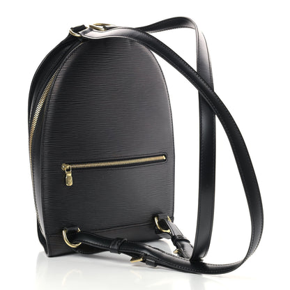 Louis Vuitton Epi Mabillon Backpack Black 3 of 9