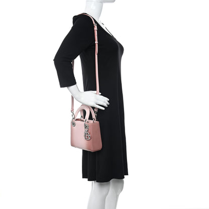 Christian Dior Lizard Gradient Mini Lady Dior Pink 2 of 10