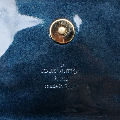 Louis Vuitton Patent Sobe Clutch Blue Nuit 7 of 8