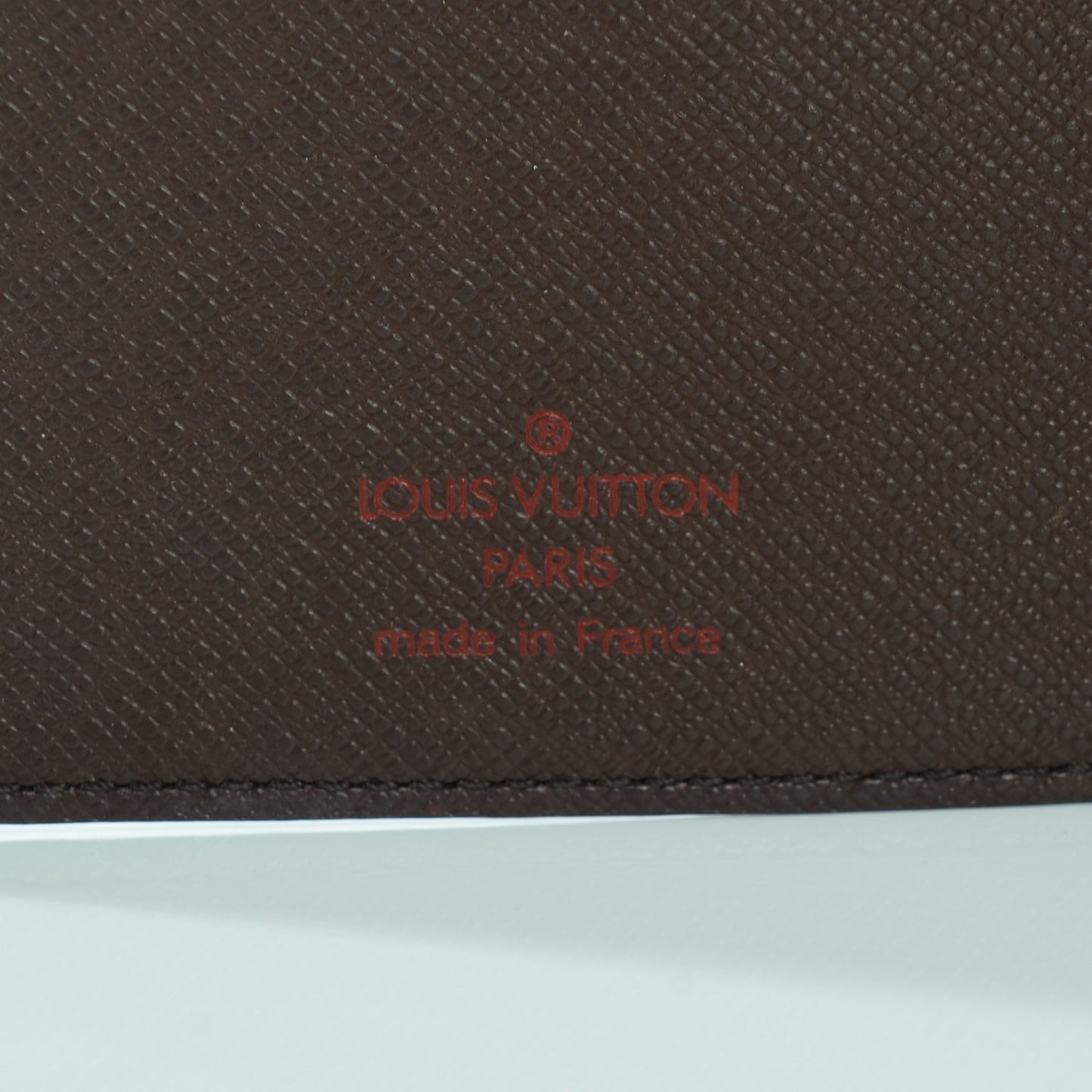 Damier Ebene Medium Ring Agenda Cover