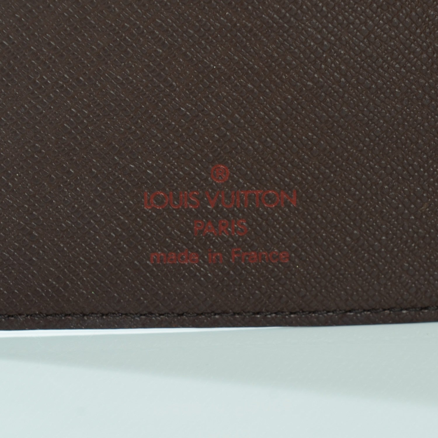 Louis Vuitton Damier Ebene Medium Ring Agenda Cover 6 of 7