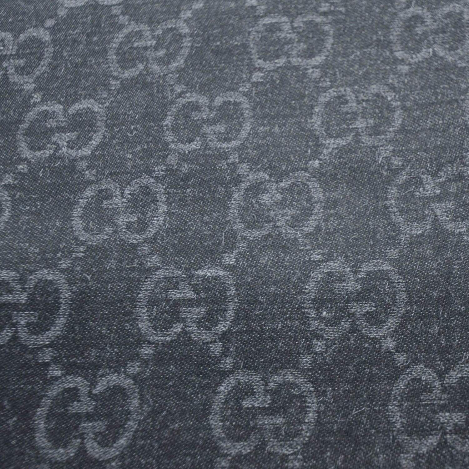 Gucci Wool Silk Monogram Scarf 5 of 6