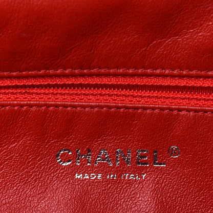 Chanel Lambskin Quilted Timeless Clutch Red 6 of 12