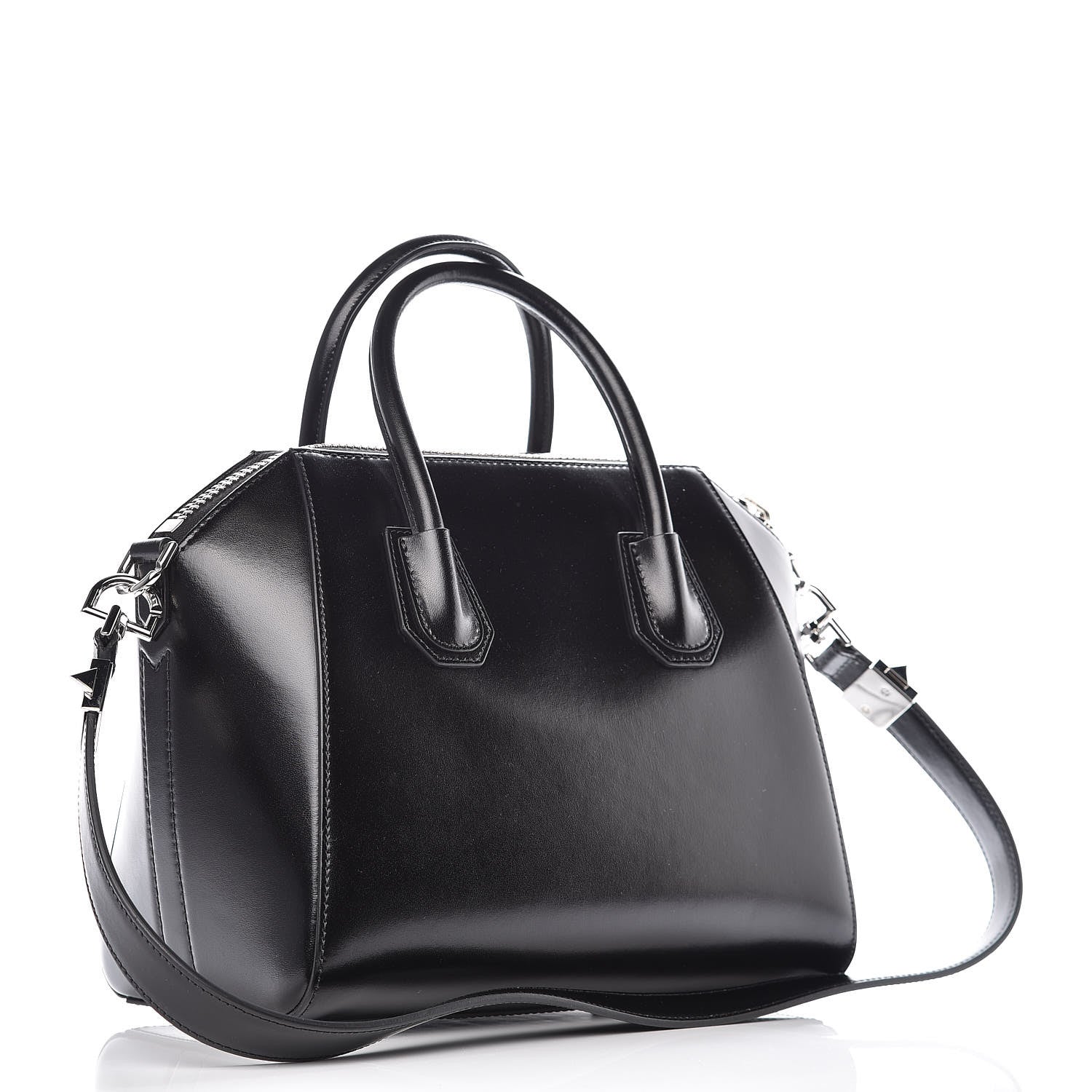 Givenchy Shiny Lord Calfskin Small Antigona Black 3 of 9