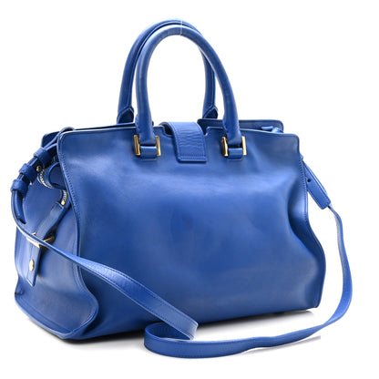 Saint Laurent Calfskin Small Classic Y Cabas Royal Blue 3 of 11