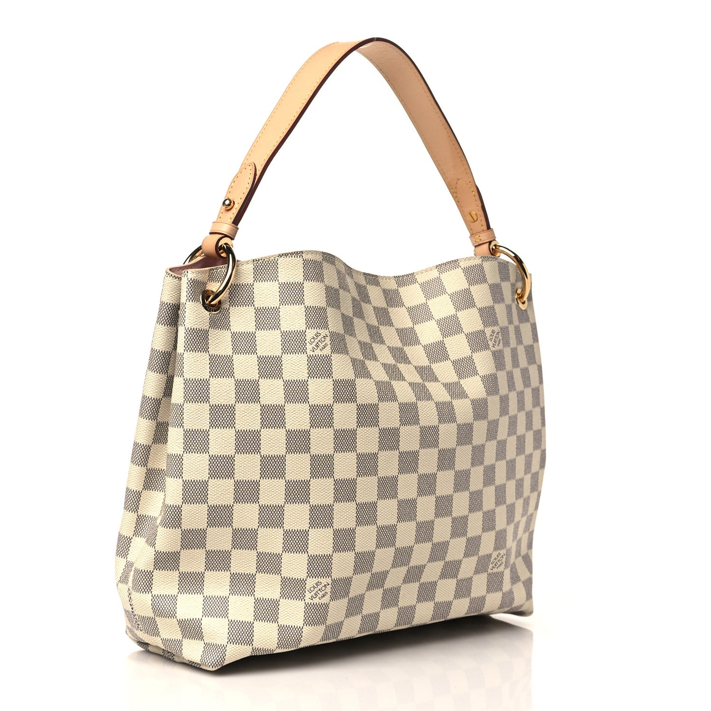 Damier Azur Graceful PM Rose Ballerine