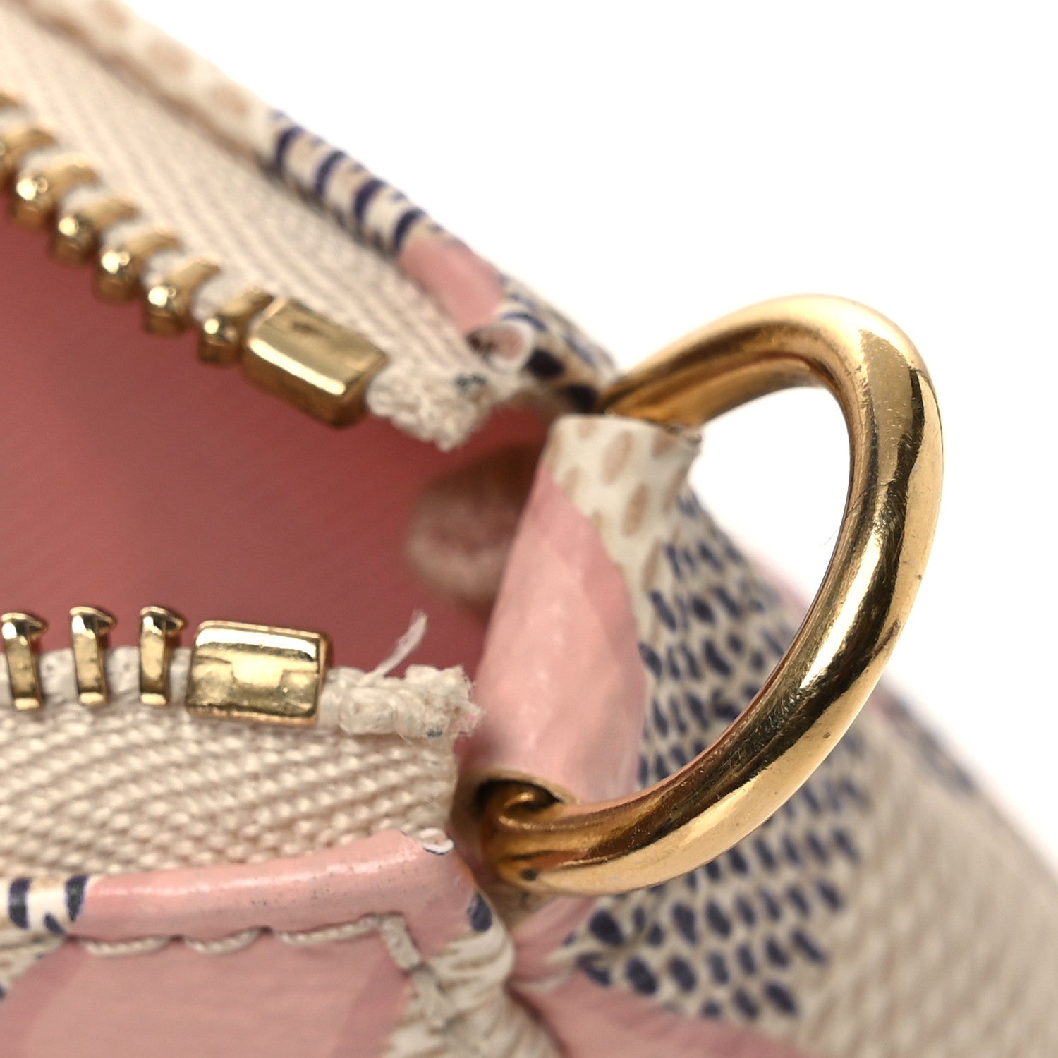 Louis Vuitton Damier Azur Tahitienne Mini Pochette Accessories 11 of 13