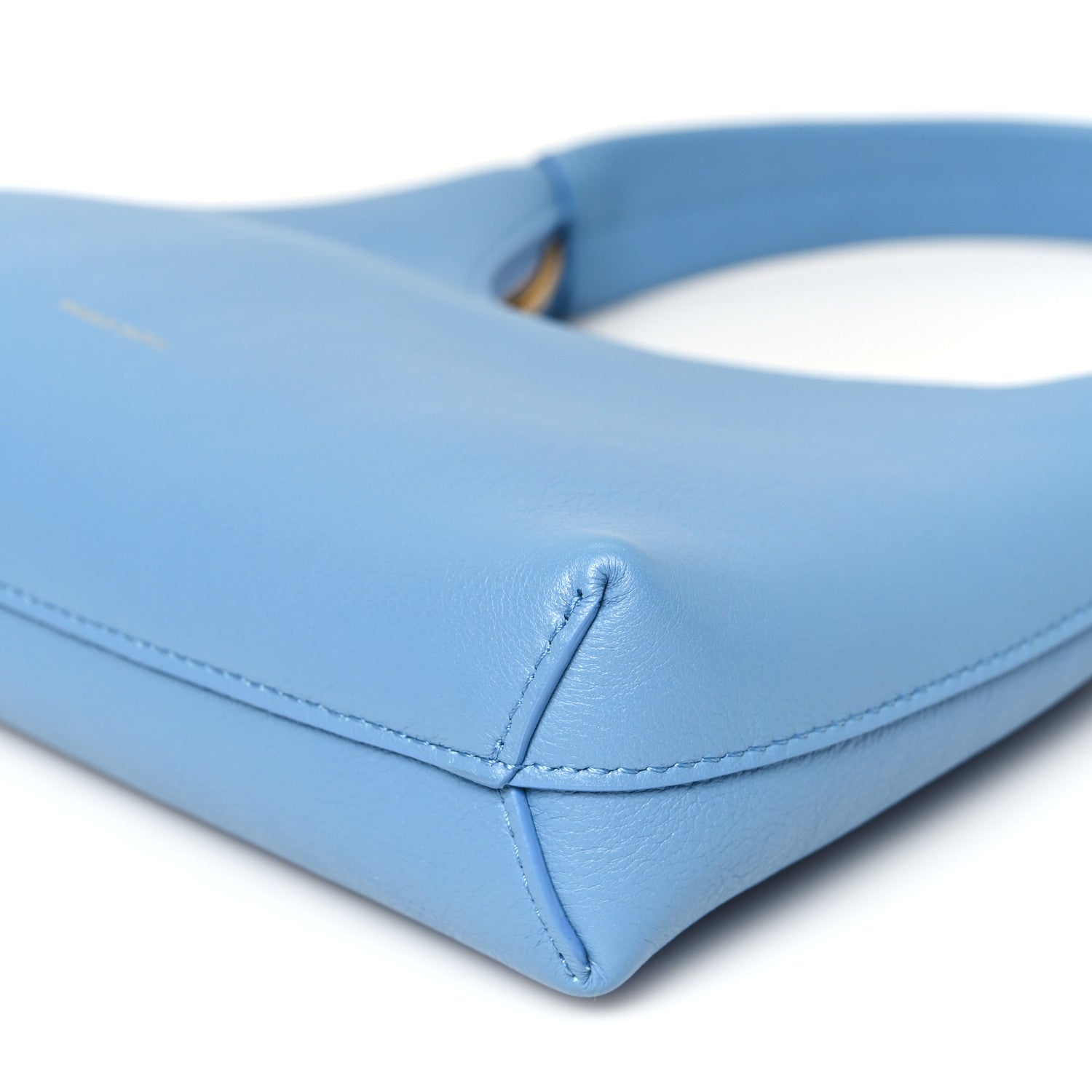 Mansur Gavriel Tumbled Calfskin Mini Candy Bag Lago 9 of 9