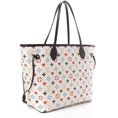 Louis Vuitton Game On Neverfull MM White 4 of 11
