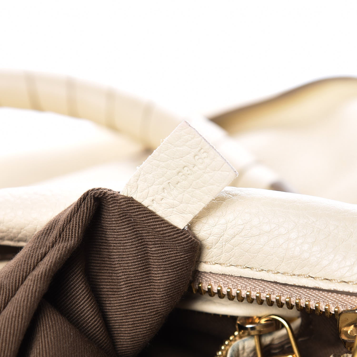 Chloe Calfskin Medium Marcie Satchel Cream 8 of 18