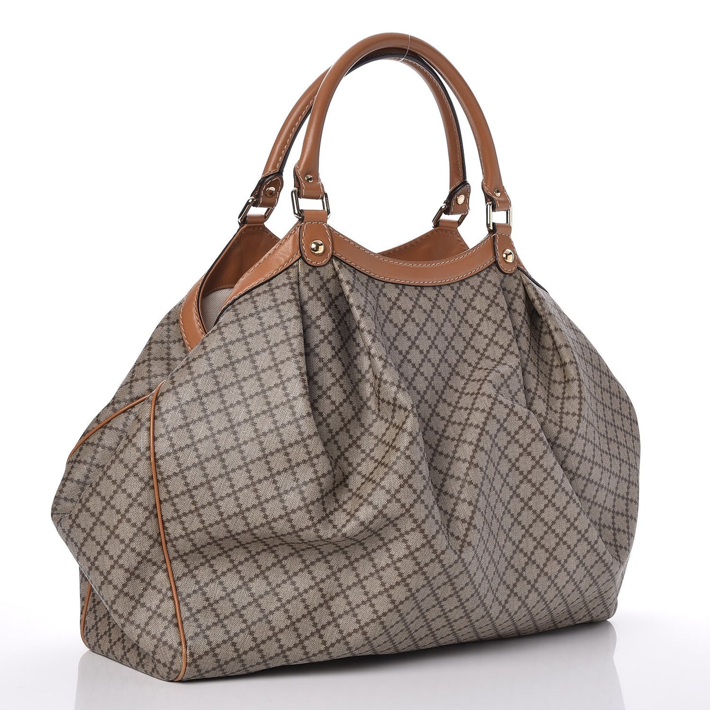 Diamante Large Sukey Tote Brown