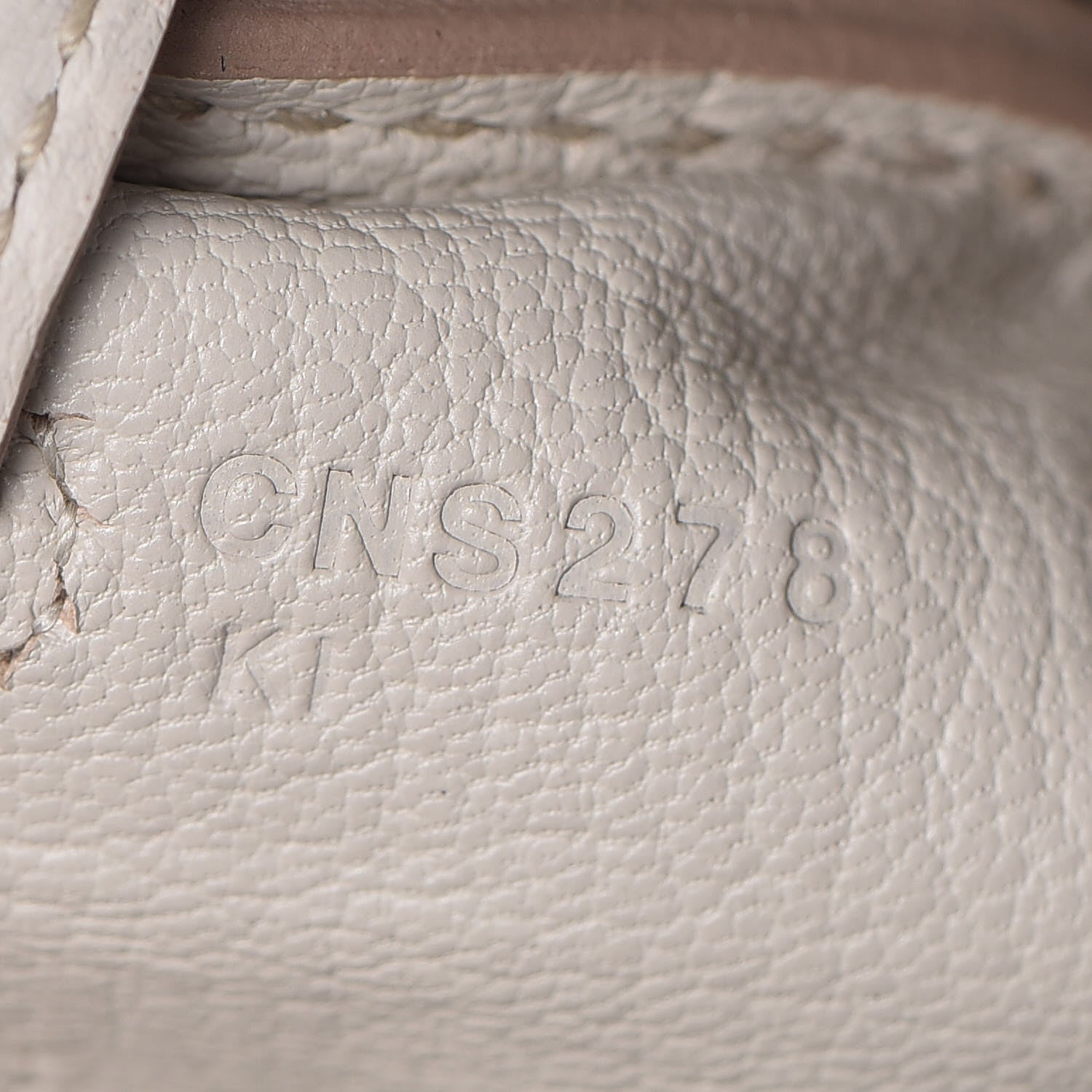 Hermes Togo Kelly Retourne 25 Craie 52 of 55