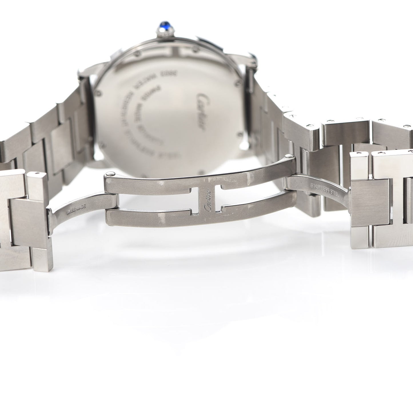 Stainless Steel 36mm Ronde Solo Quartz Watch