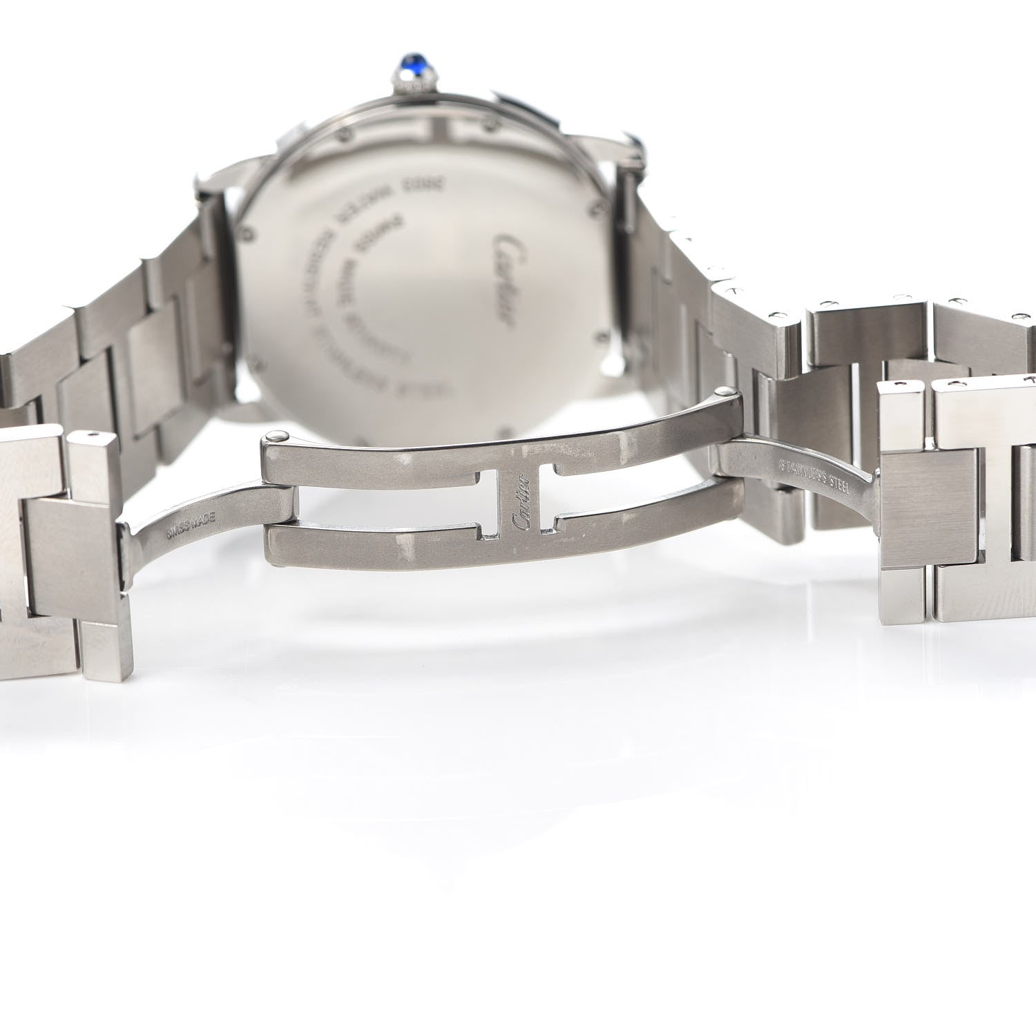 Cartier Stainless Steel 36mm Ronde Solo Quartz Watch 5 of 6