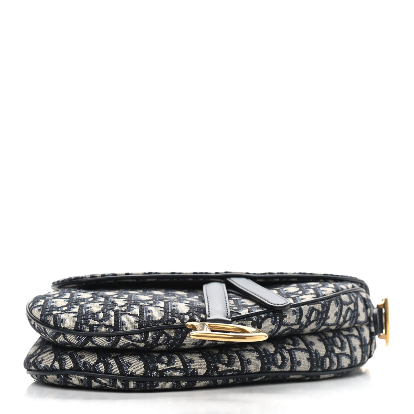 Oblique Saddle Bag Blue