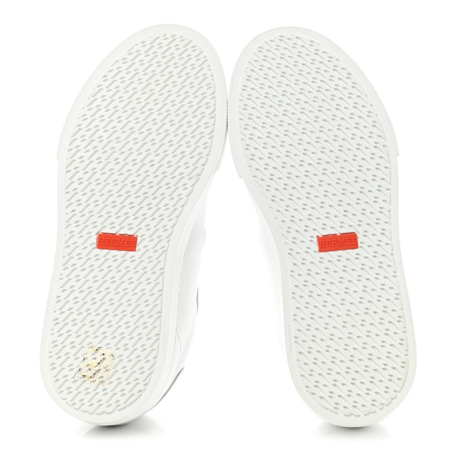 Hermes Calfskin Day Sneakers 37 White 5 of 9