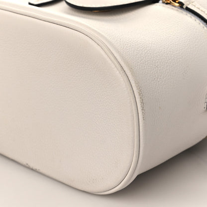 Versace Grained Calfskin Medusa Vanity Case White 8 of 8