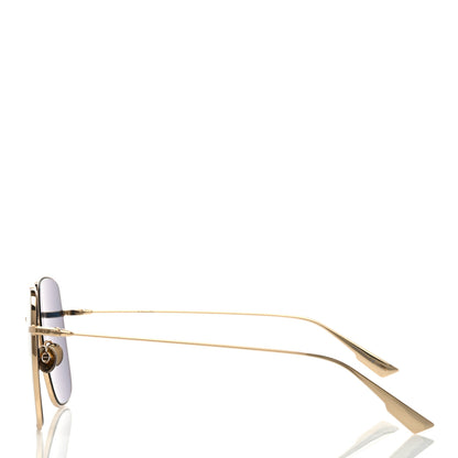 Christian Dior Metal Stellaire 1 Square Sunglasses Gold 3 of 7