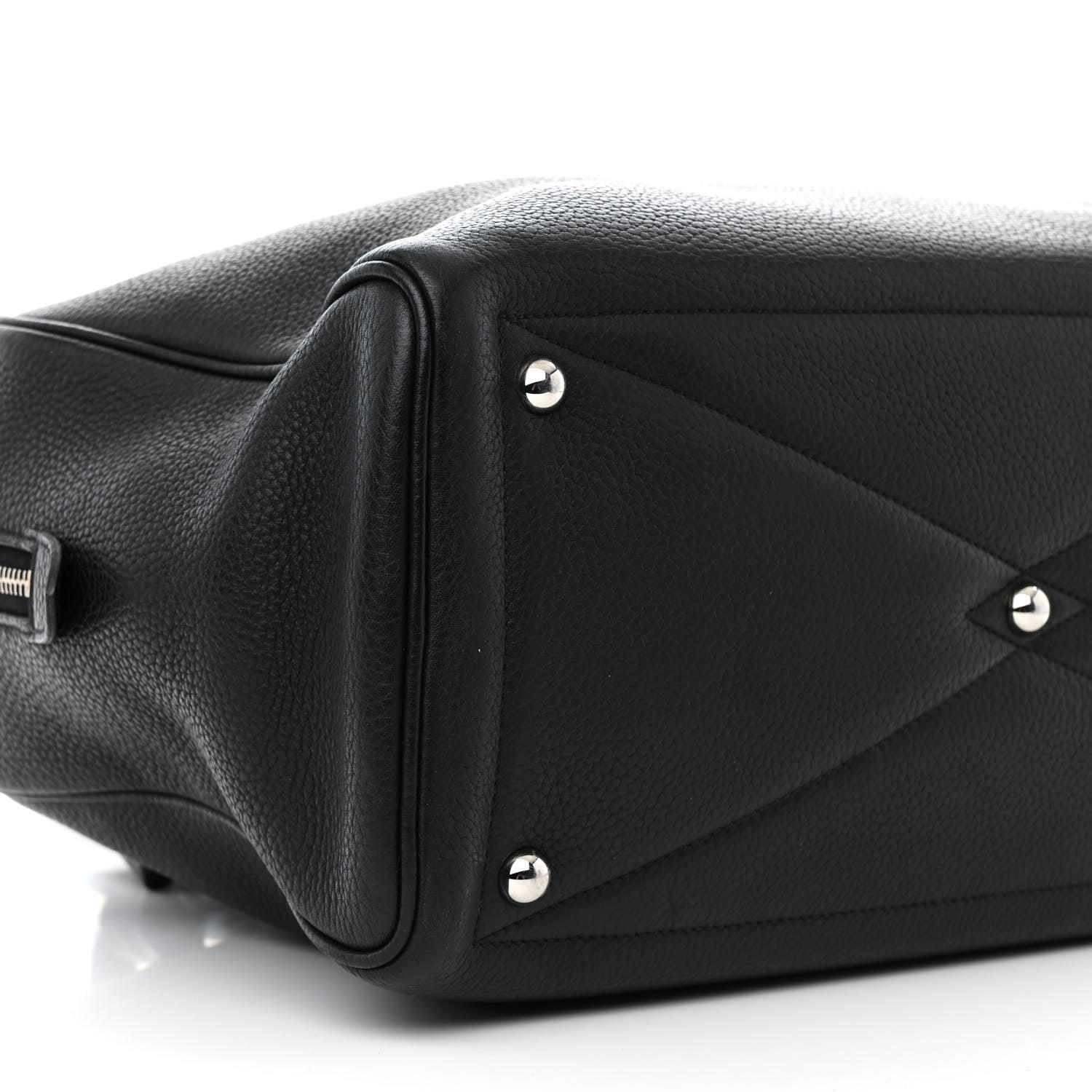 Hermes Taurillon Clemence Victoria II 35 Black 8 of 16