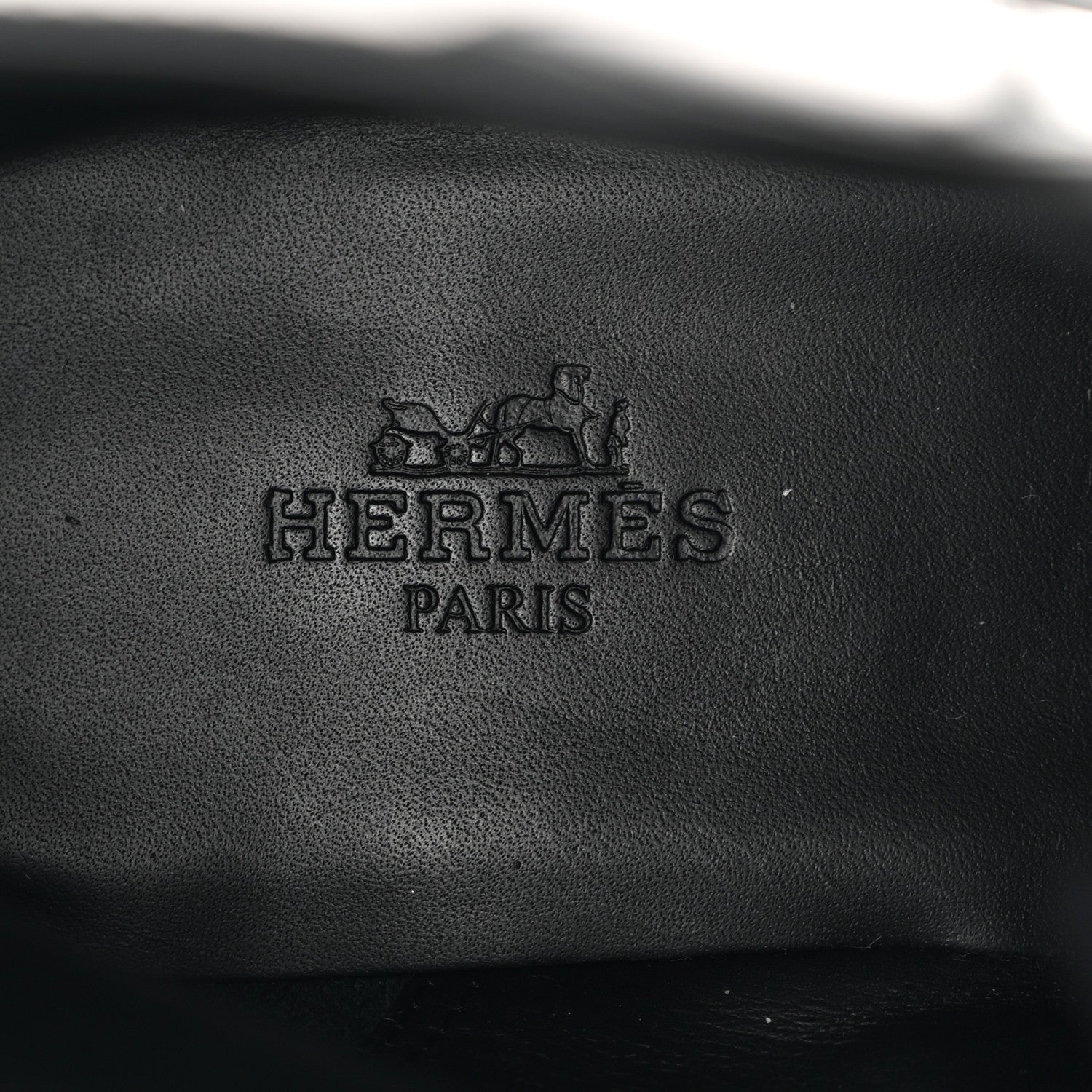 Hermes Glossed Calfskin Funk Ankle Boots 36.5 Black 7 of 9