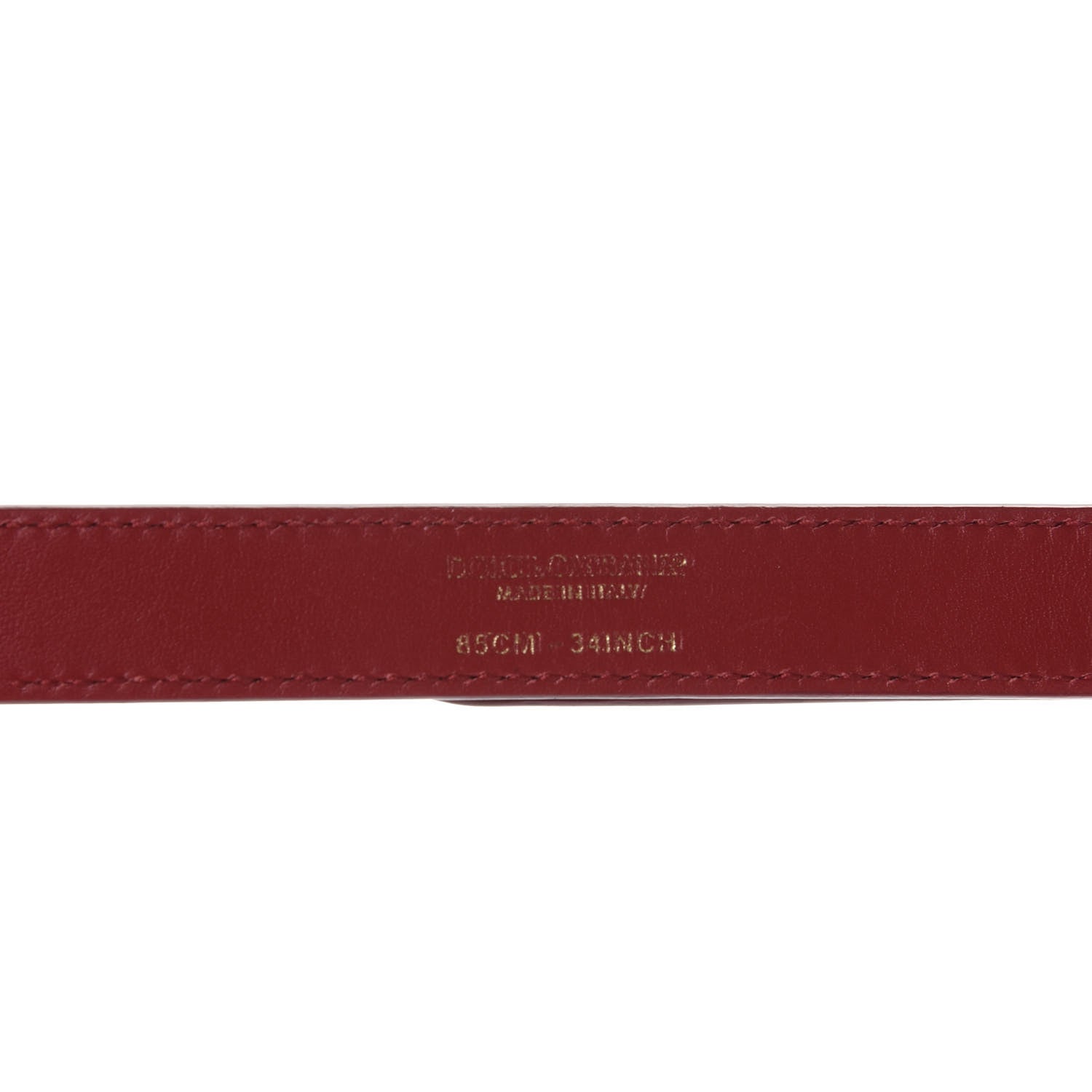 Dolce & Gabbana Agnello Vitello Devotion Belt Bag 85 34 Red 9 of 11